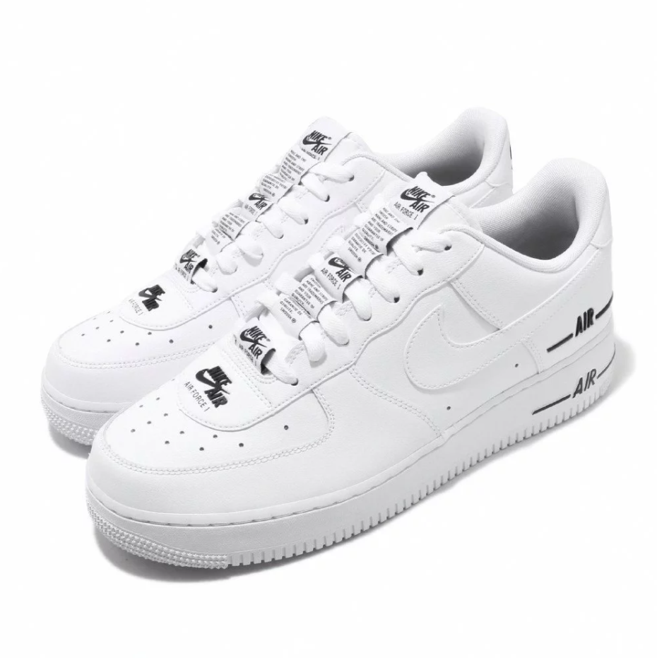 Nike Air Force 1 Low Double Air Low White Black - SENCO