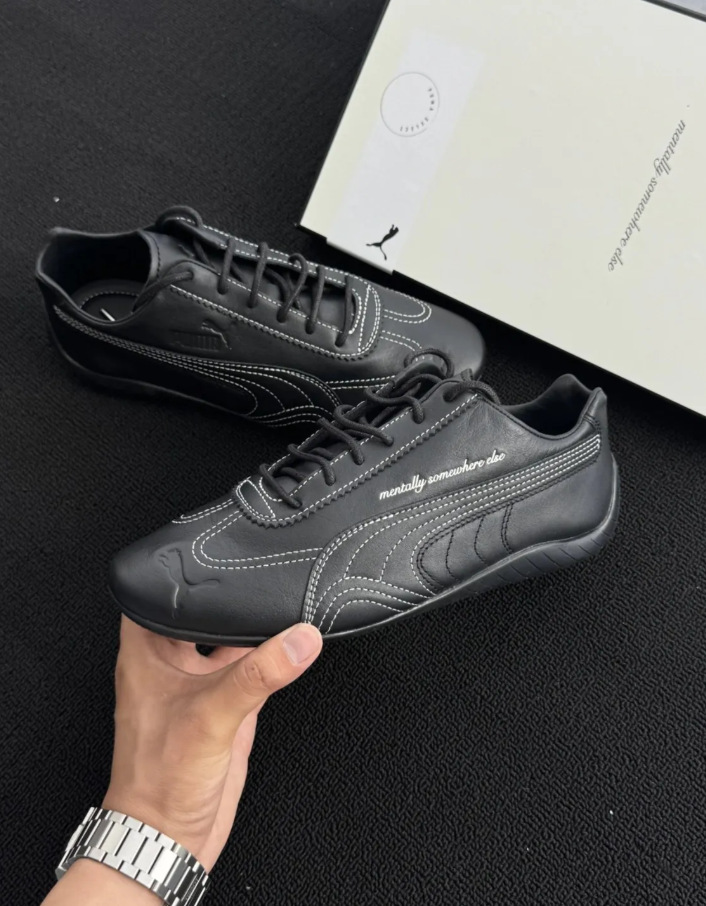 聯名款 Noafterno × PUMA Speedcat Black White