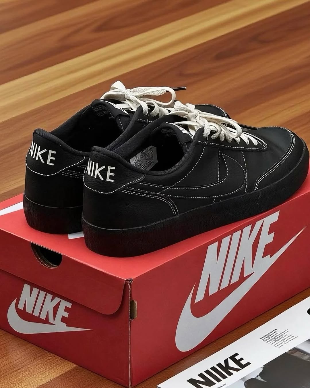 『黑魂倒鉤最強平替 🔥』NIKE KILLSHOT 2 ''BLACK PHANTOM"