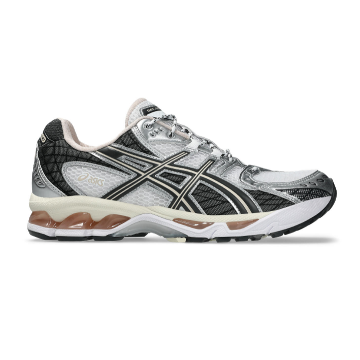 Asics Gel-Nimbus 10.1 by emmi White Obsidian Gray 1203A543-104 - HADNES