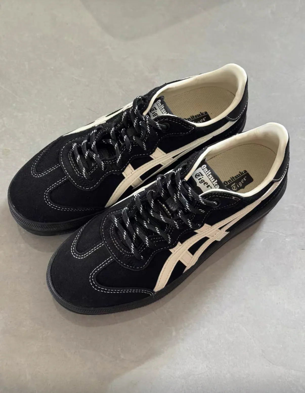 【厚底】Onitsuka Tiger Tokuten Chunk Black 1183C561-001 - HADNES