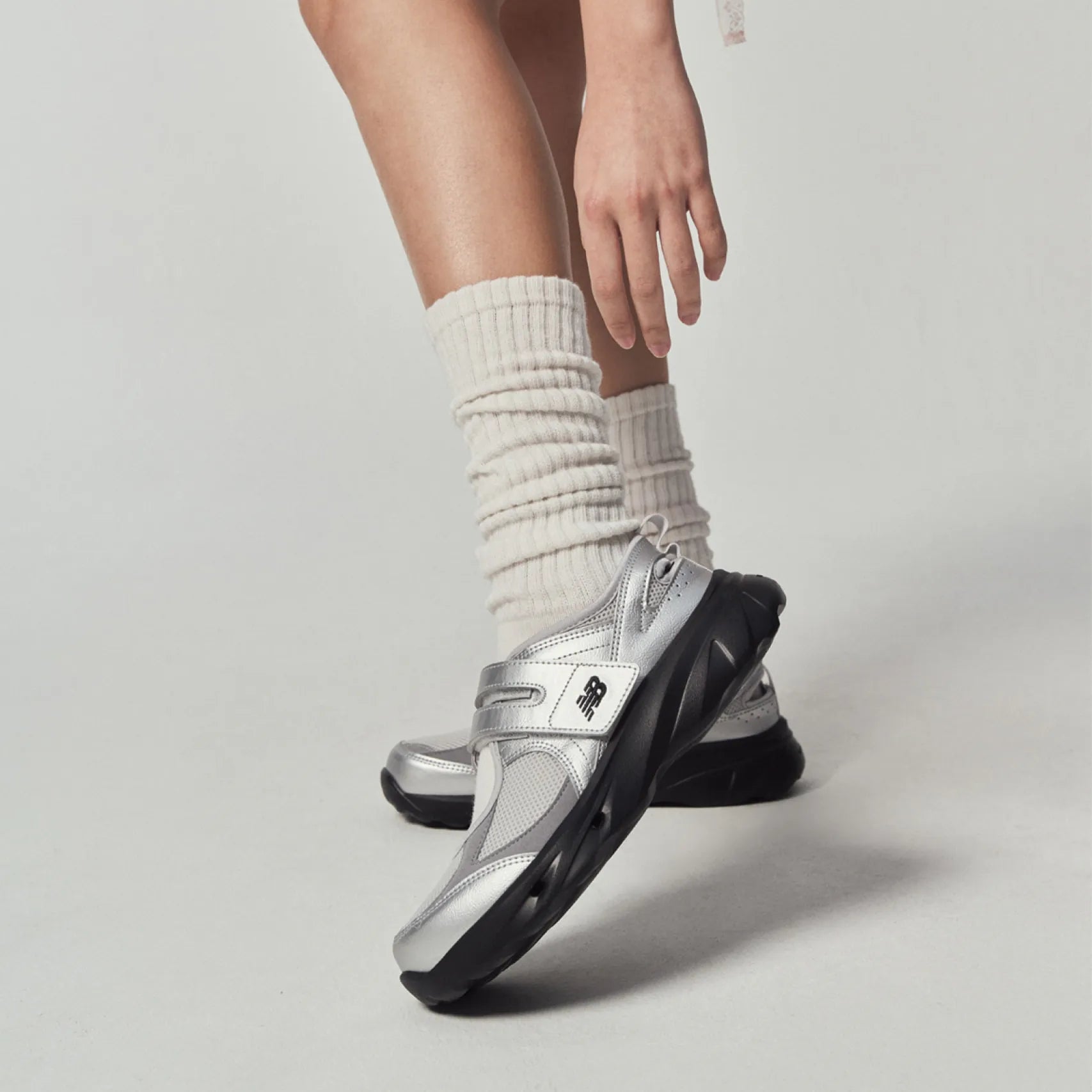 New Balance Mary Jane Breeze Sliver  SD2202SI2