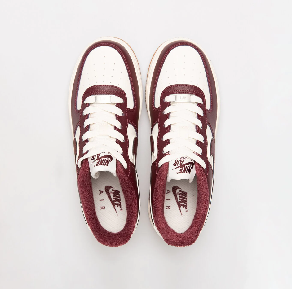 [現貨]Nike Air Force 1 Lv8 酒紅餅乾 - SENCO