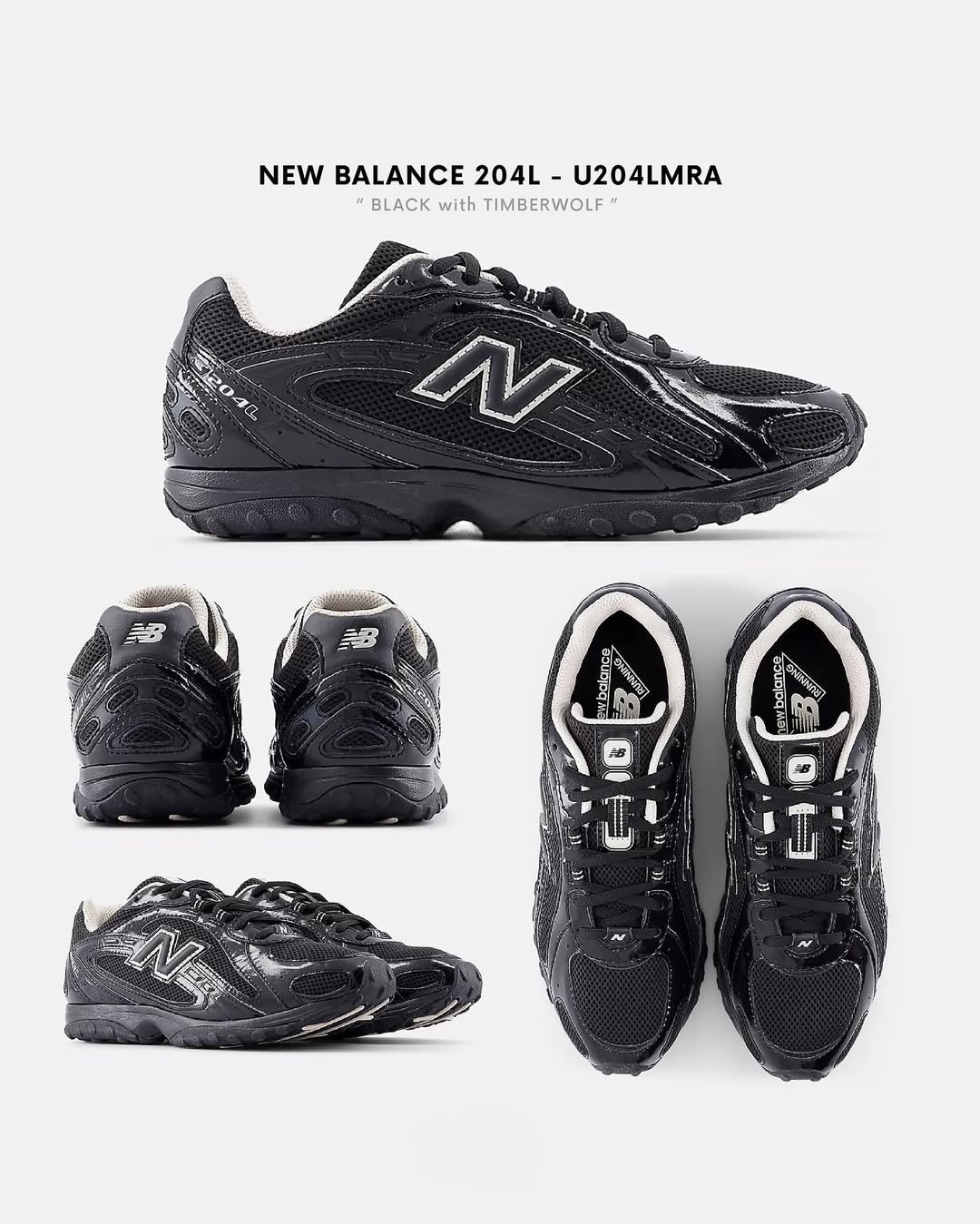 [大熱!]New Balance U204LMRA Black Timberwolf