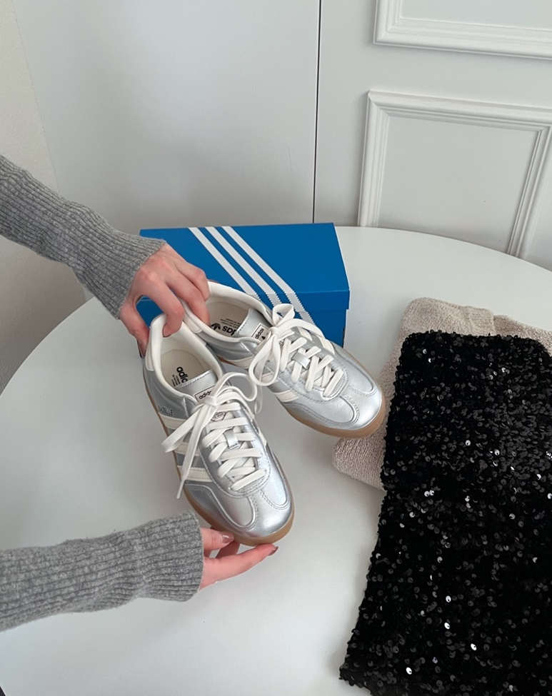 Adidas Gazelle Indoor Sliver