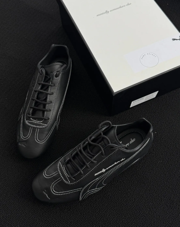 聯名款 Noafterno × PUMA Speedcat Black White