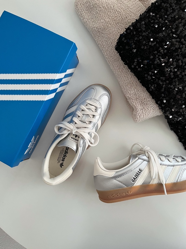 Adidas Gazelle Indoor Sliver