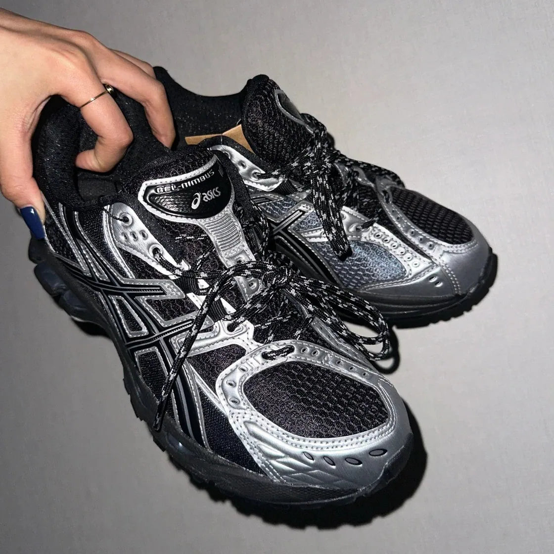 韓國限定】Asics Gel-Nimbus 10.1 Black Pure Silver | HADNES