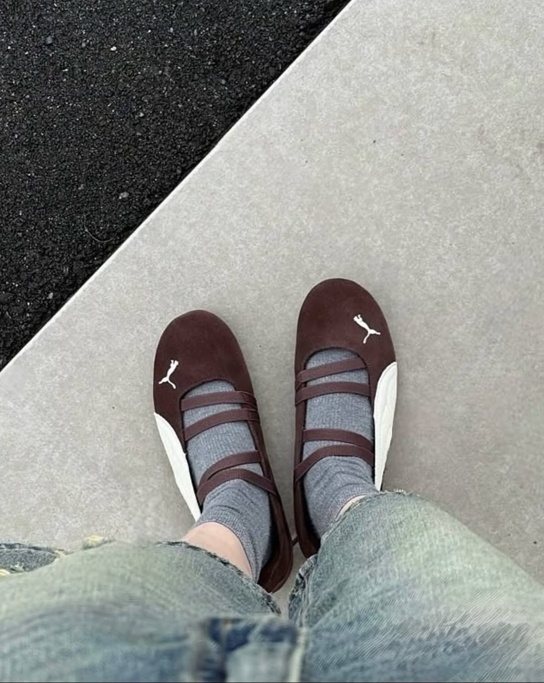 PUMA SPEEDCAT BALLET  Chocolate - HADNES
