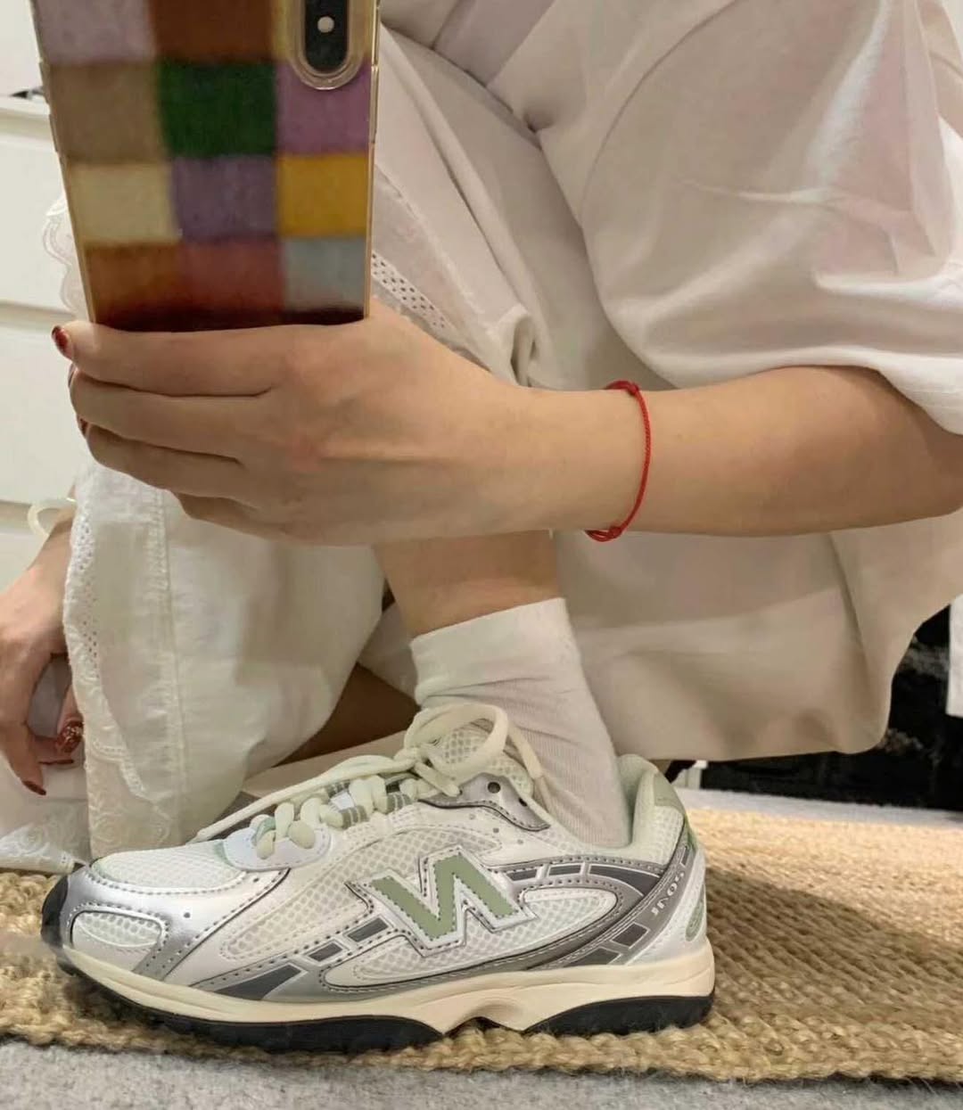MIUMIU復古平替新系列💖New Balance 204L Silver Metallic Green