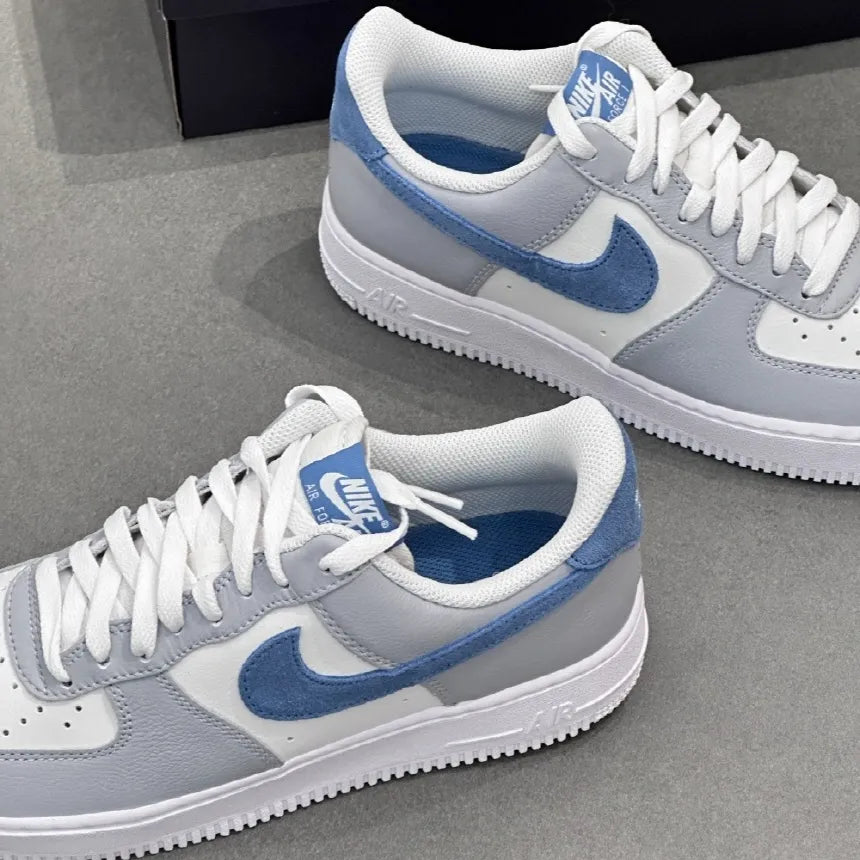 NIKE AF1 Low 1'07 LV8 煙霧灰藍 - HADNES