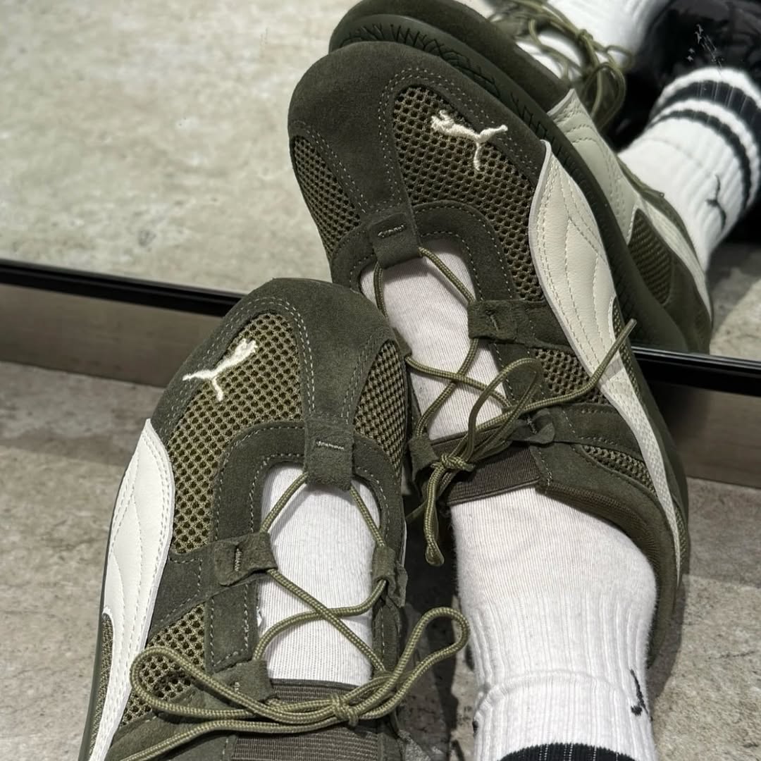Puma Speedcat Go Olive White 橄欖綠