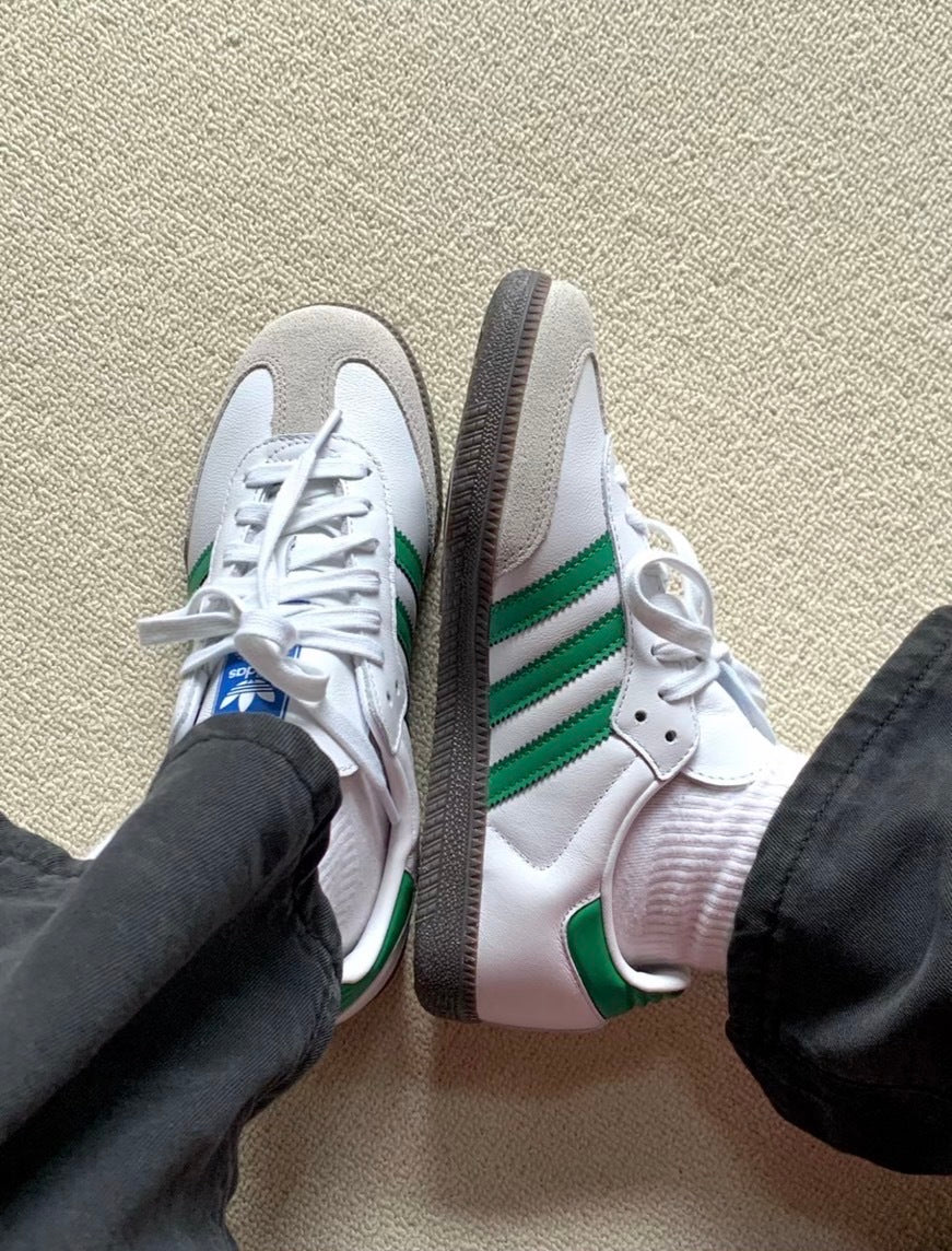 Adidas Samba Og White Green