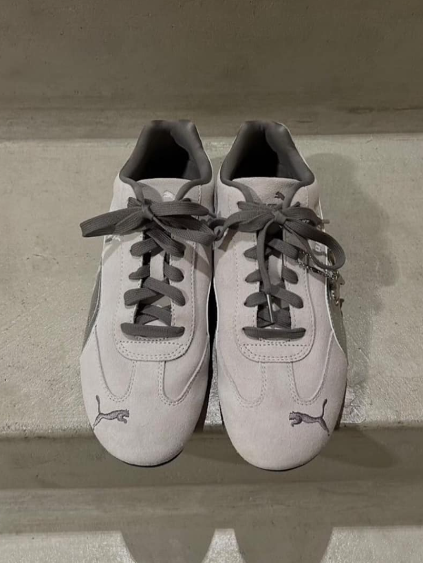 emmi × PUMA SPEEDCAT OG Grey Silver - HADNES