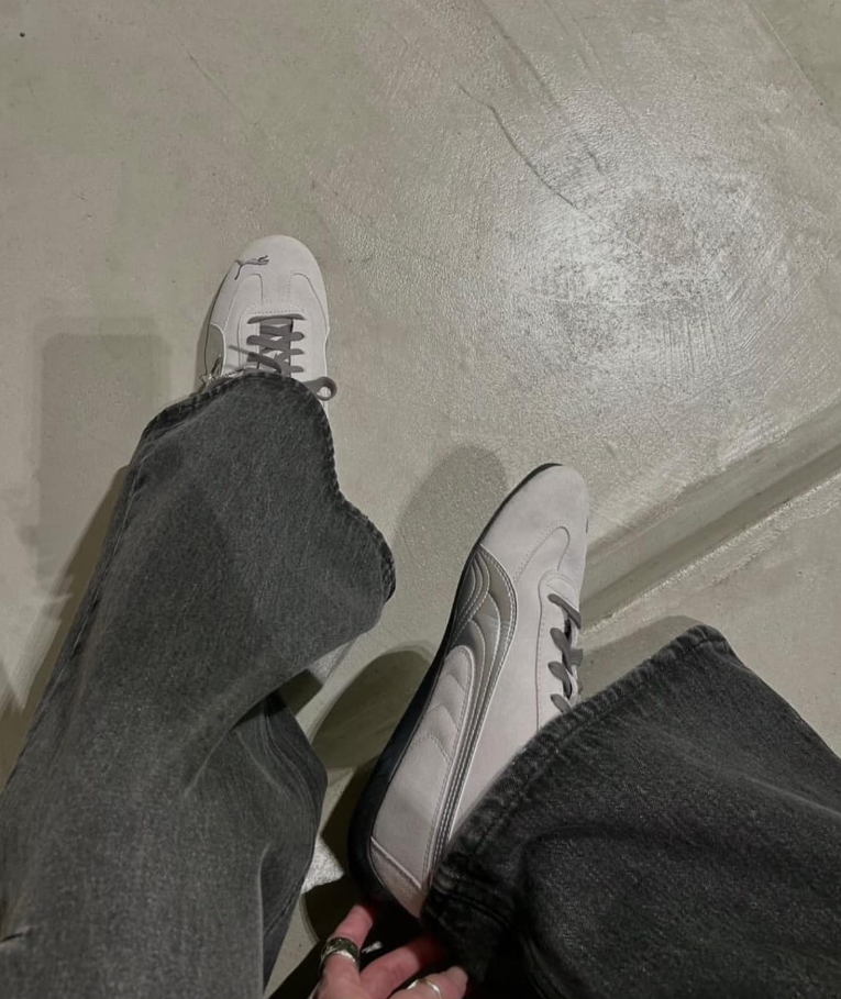 emmi × PUMA SPEEDCAT OG Grey Silver - HADNES