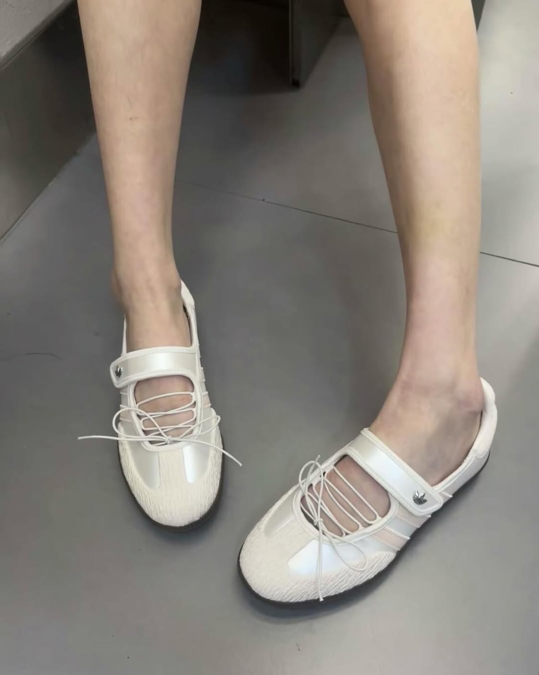 Adidas Samba Jane Cloud White Baby Pink