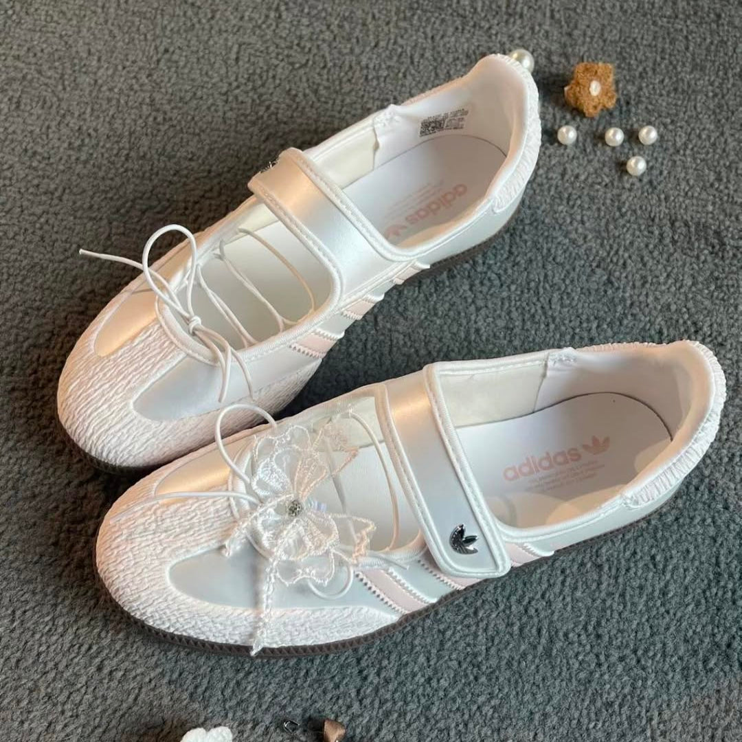 Adidas Samba Jane Cloud White Baby Pink (副本) - HADNES