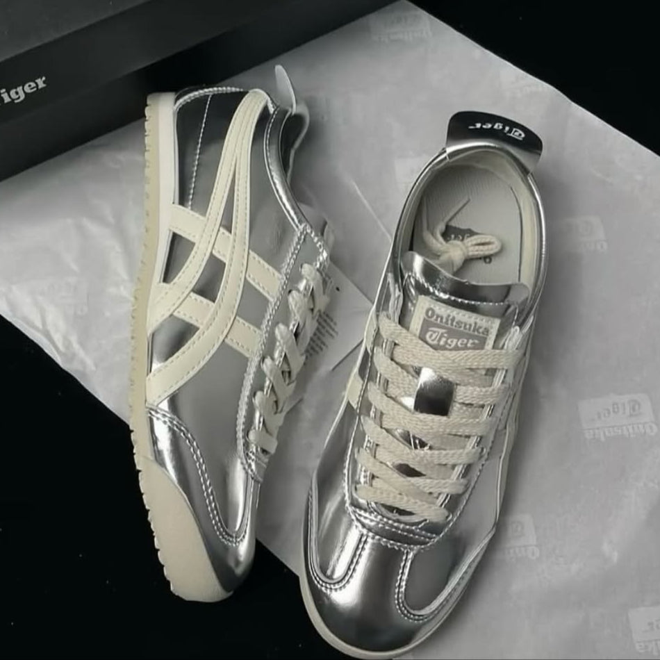 ONITSUKA TIGER MEXICO 66 LEATHER 銀白色