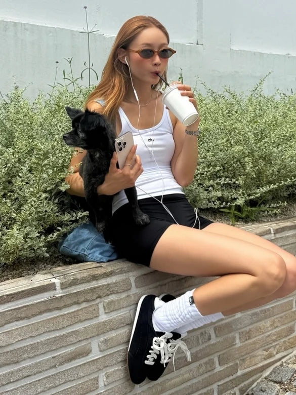 ALO Sunset Sneaker Black