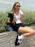 ALO Sunset Sneaker Black