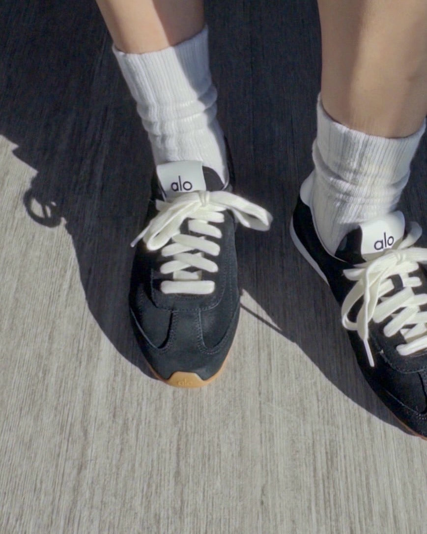 ALO Sunset Sneaker Black