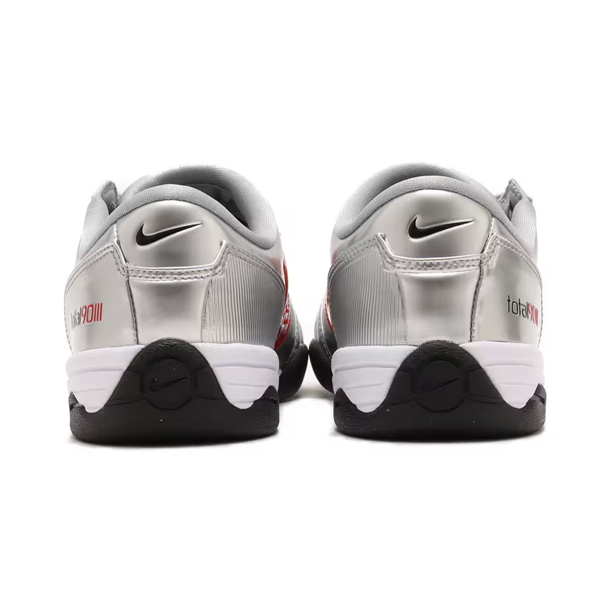 NIKE T90 SP METALLIC SILVER/BLACK-UNIVERSITY RED HJ9351-002 - SENCO