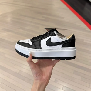 Nike Air Jordan 1 Low Elevate Panda 厚底