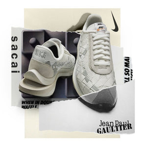 Nike X Sacai X Jean Paul Gaultier 編織萬花筒