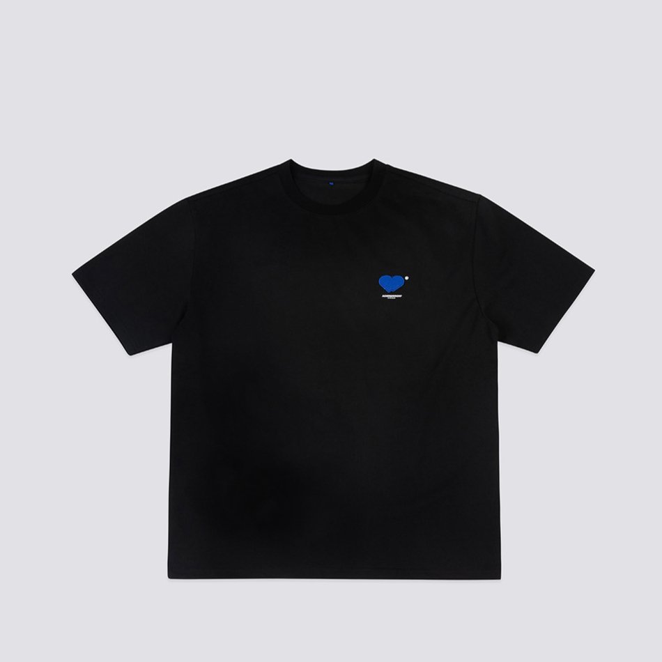 Ader Twin Heart Small Logo T - Shirt - HADNUS