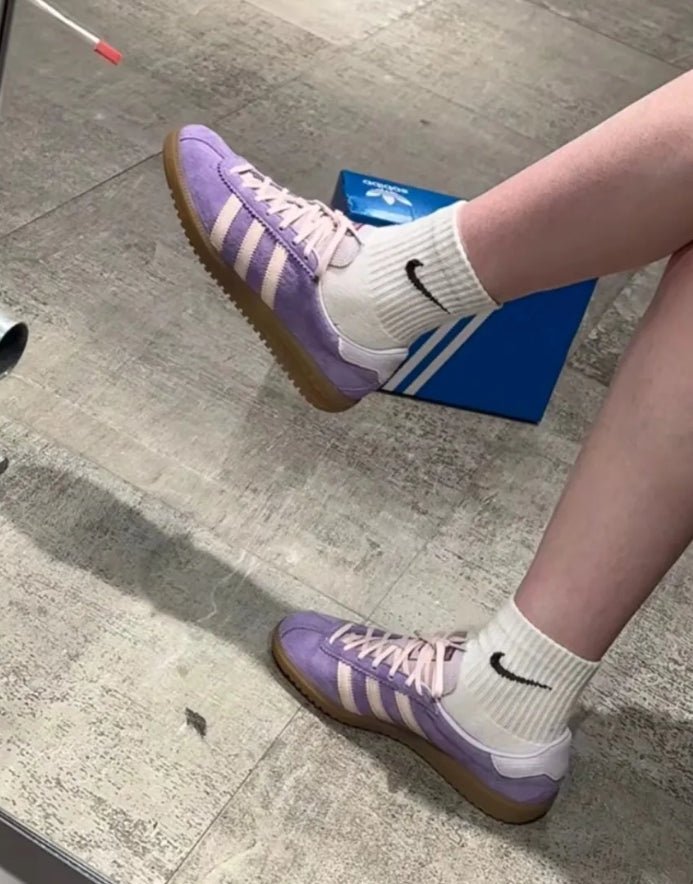 ADIDAS BERMUDA 香芋紫 JR7157 - HADNES