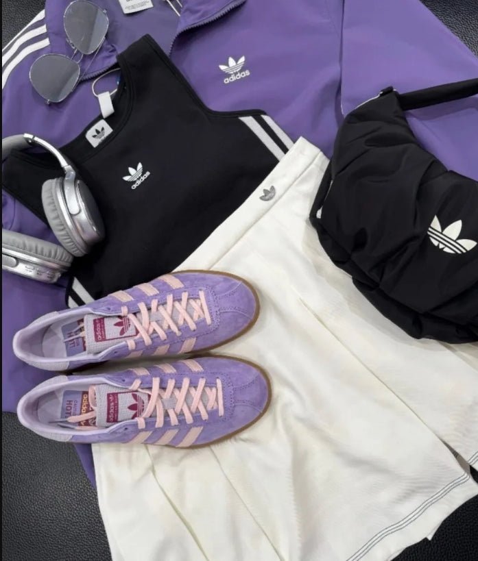 ADIDAS BERMUDA 香芋紫 JR7157 - HADNES