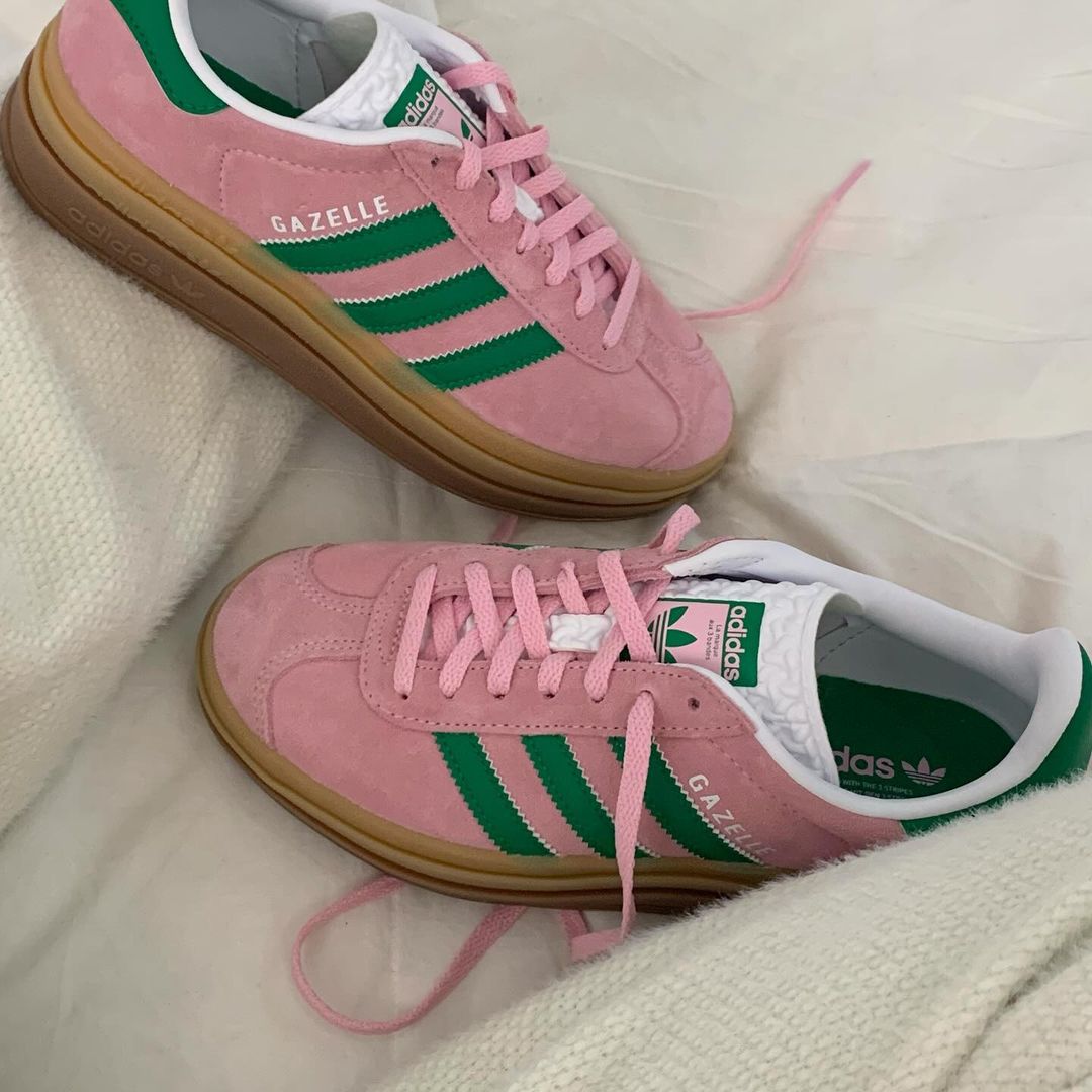 Adidas Gazelle Bold 櫻花粉 - HADNUS