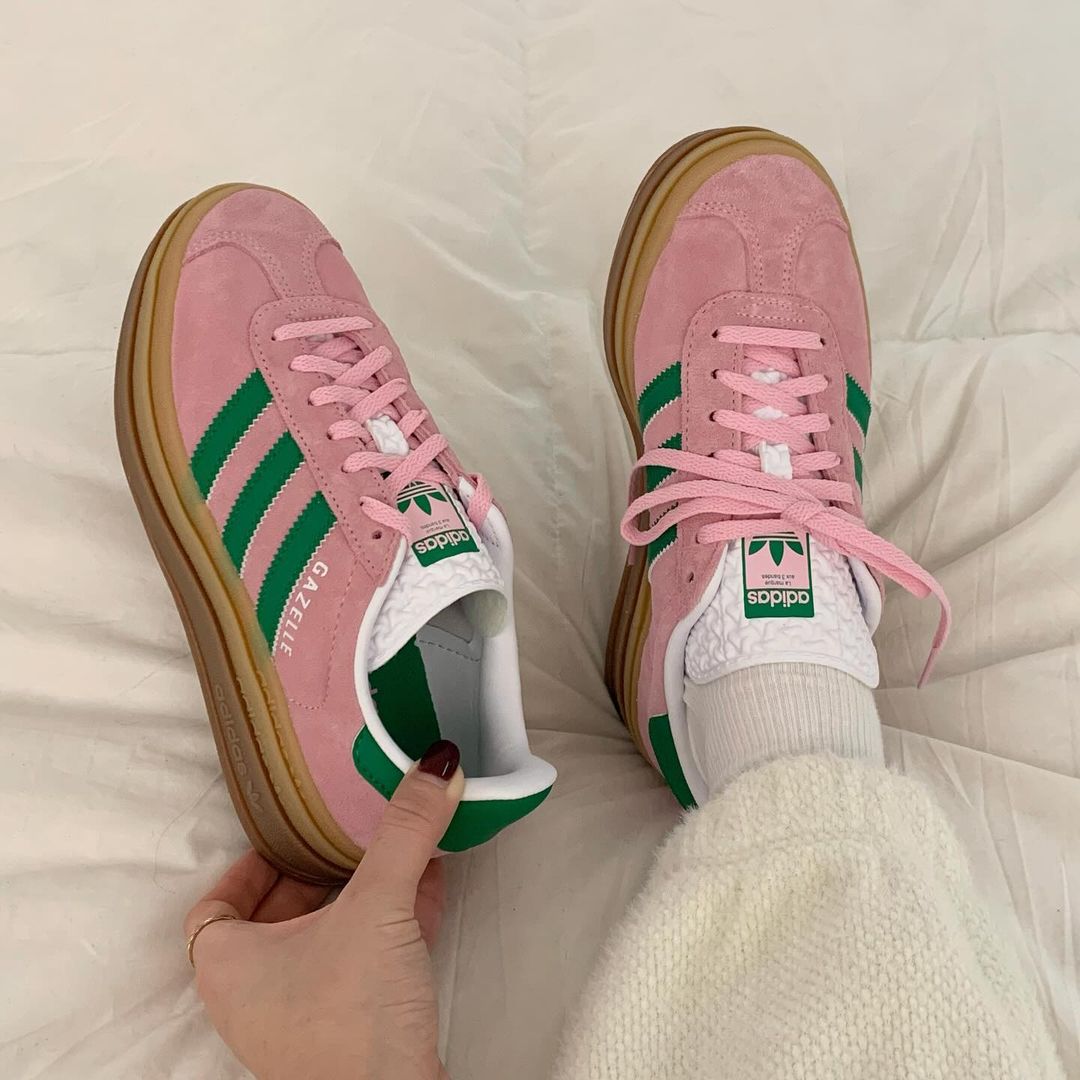 Adidas Gazelle Bold 櫻花粉 - HADNUS