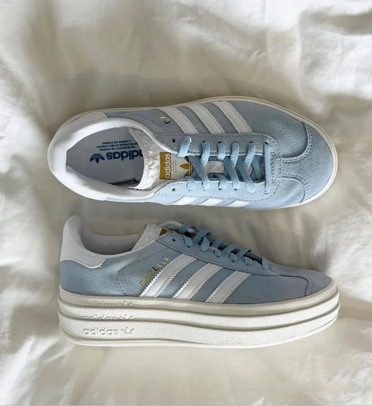 【大人気】★アディダス★GAZELLE BOLD Clear Sky 早い者勝ち!! 口コミ・レビュー｜【大人気】☆アディダス☆GAZELLE BOLD Clear
