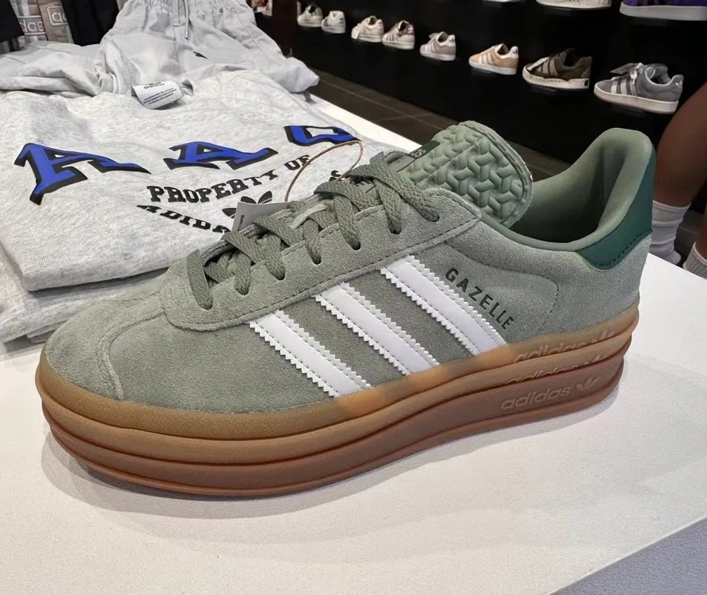 ADIDAS GAZELLE BOLD GREEN - HADNUS