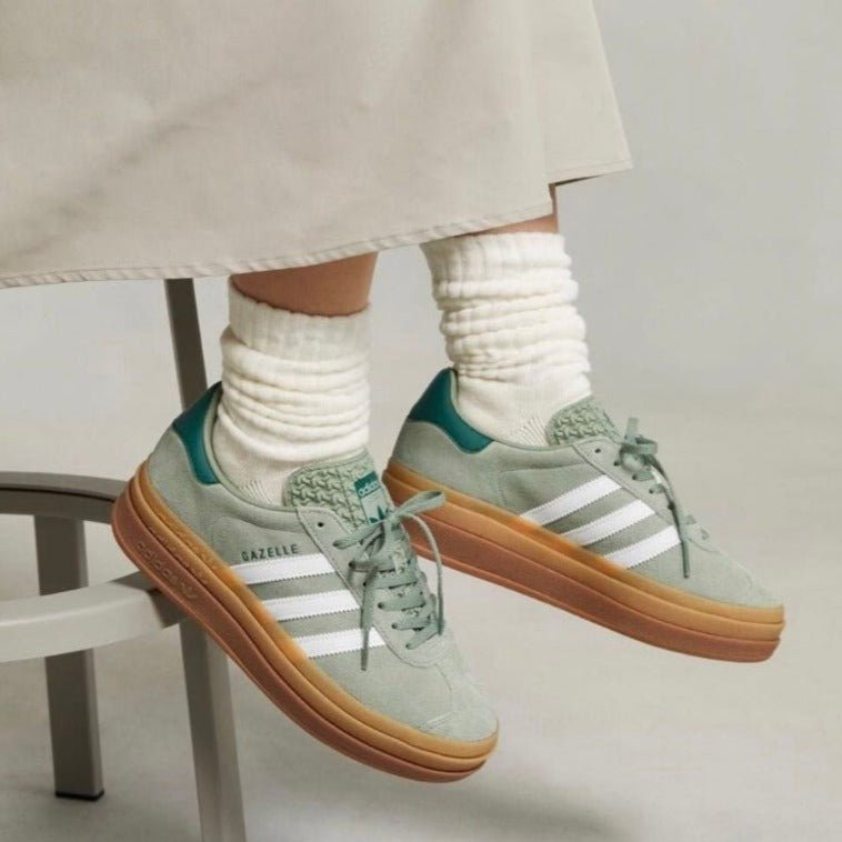 ADIDAS GAZELLE BOLD GREEN - HADNUS