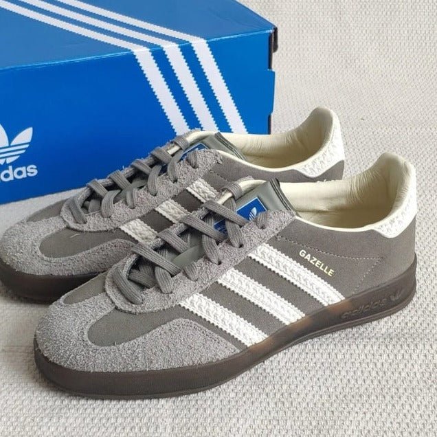 Adidas Gazelle Indoor 水泥灰 - HADNUS