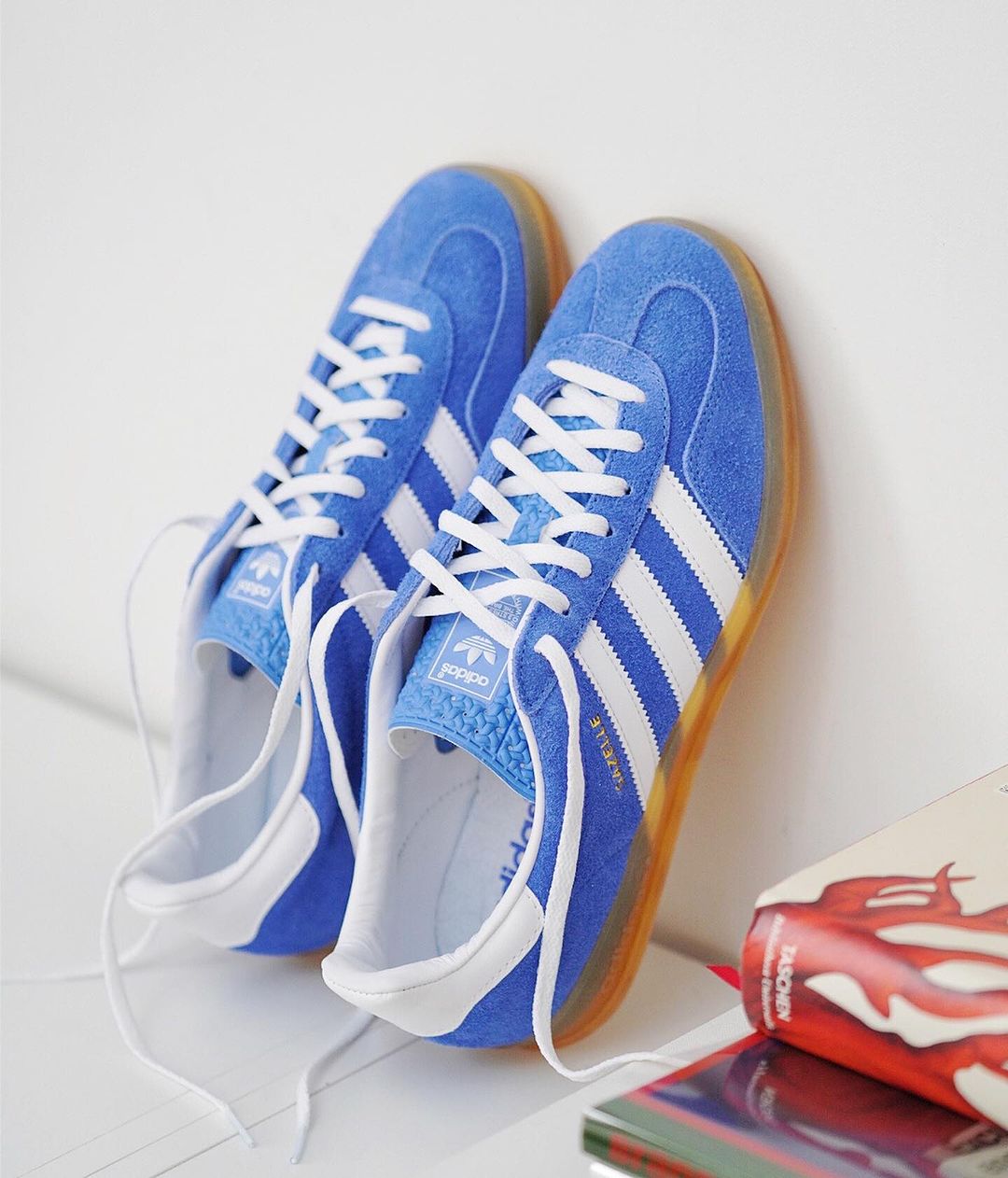 Adidas Gazelle Indoor Blue Fusion Gum - HADNUS