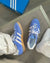 Adidas Gazelle Indoor Blue Fusion Gum - HADNUS