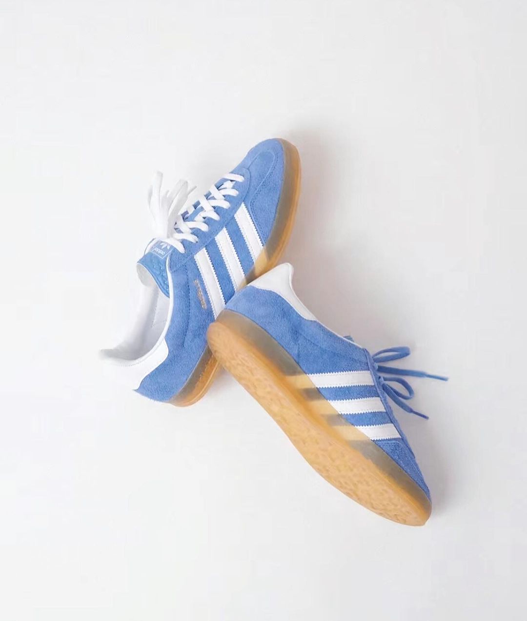 Adidas Gazelle Indoor Blue Fusion Gum - HADNUS