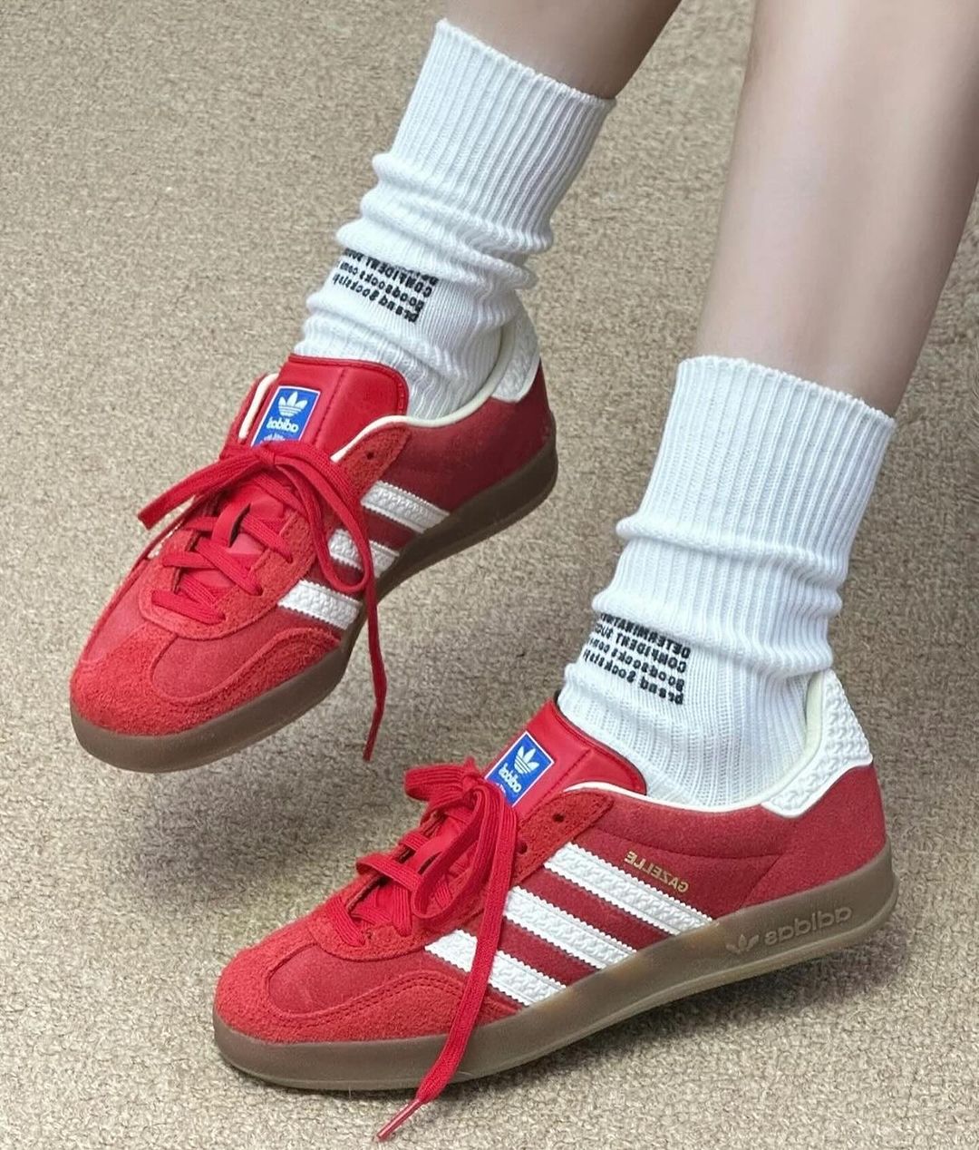 Adidas Gazelle Indoor Red - HADNUS