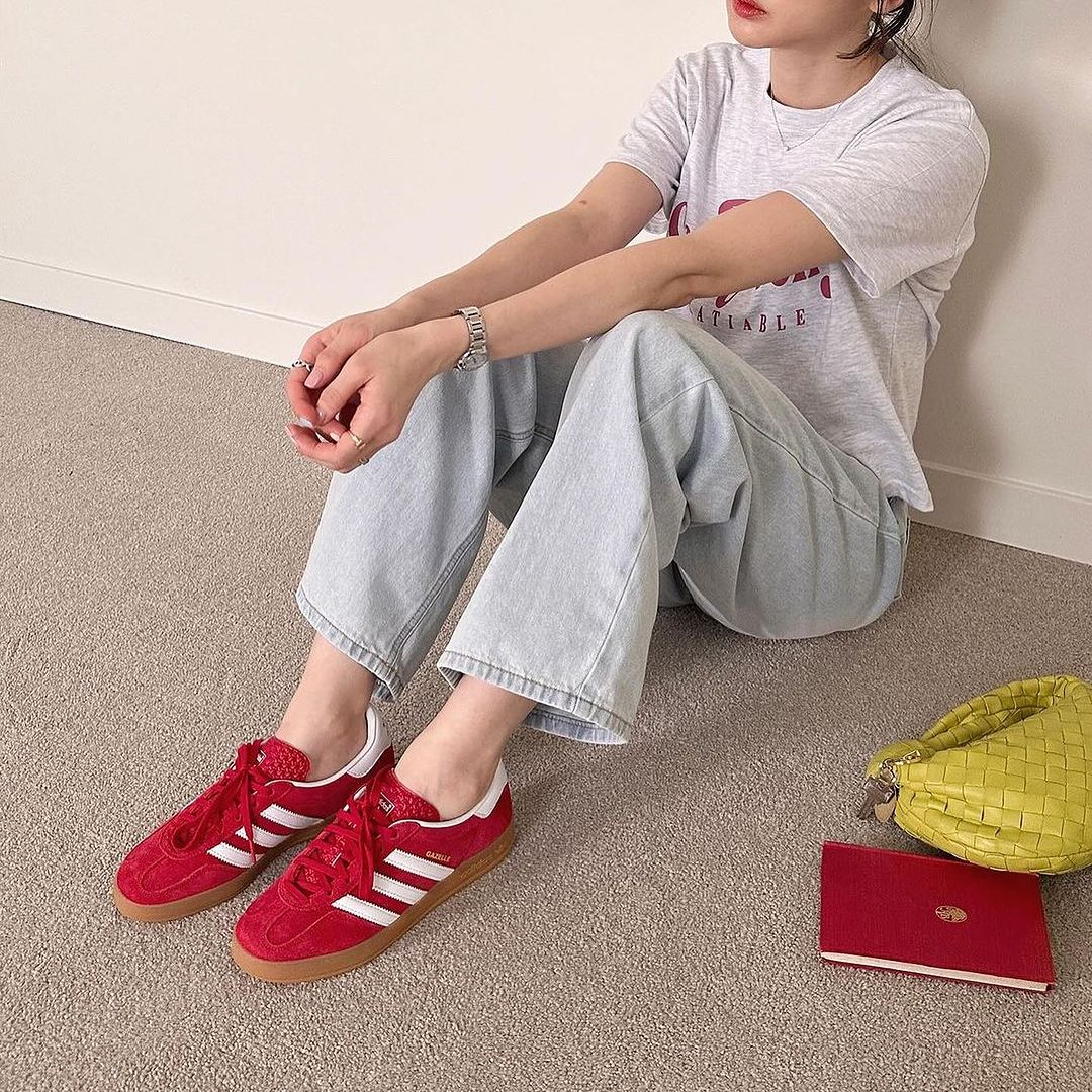 Adidas Gazelle Indoor Scarlet - HADNUS