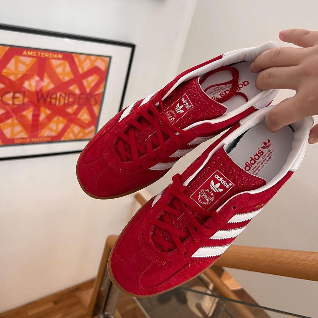 Adidas Gazelle Indoor Scarlet - HADNUS