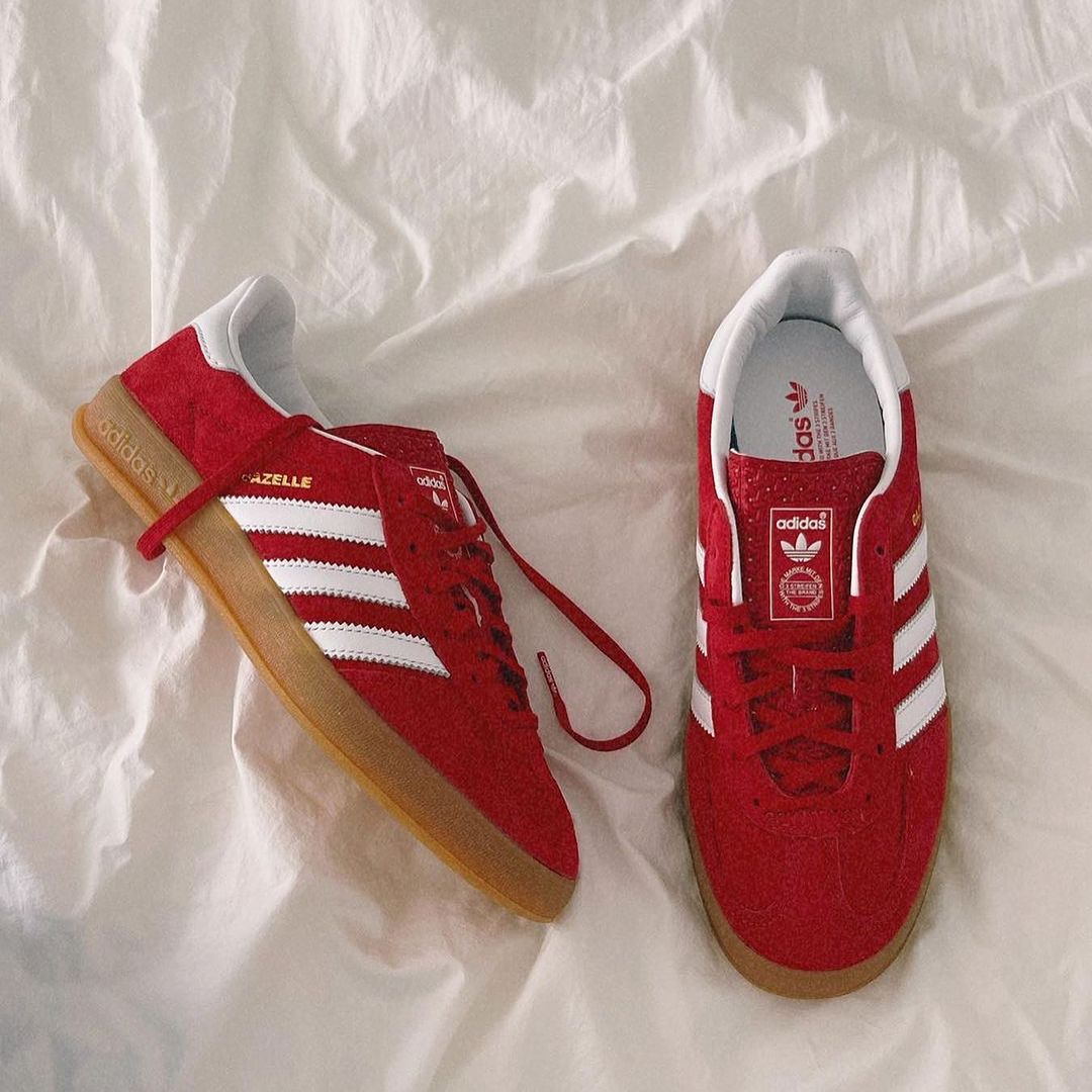 Adidas Gazelle Indoor Scarlet - HADNUS