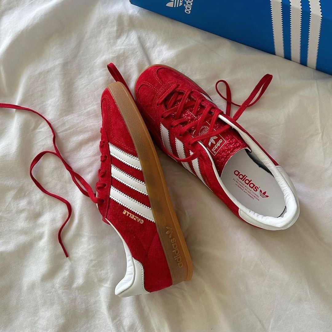 Adidas Gazelle Indoor Scarlet - HADNUS