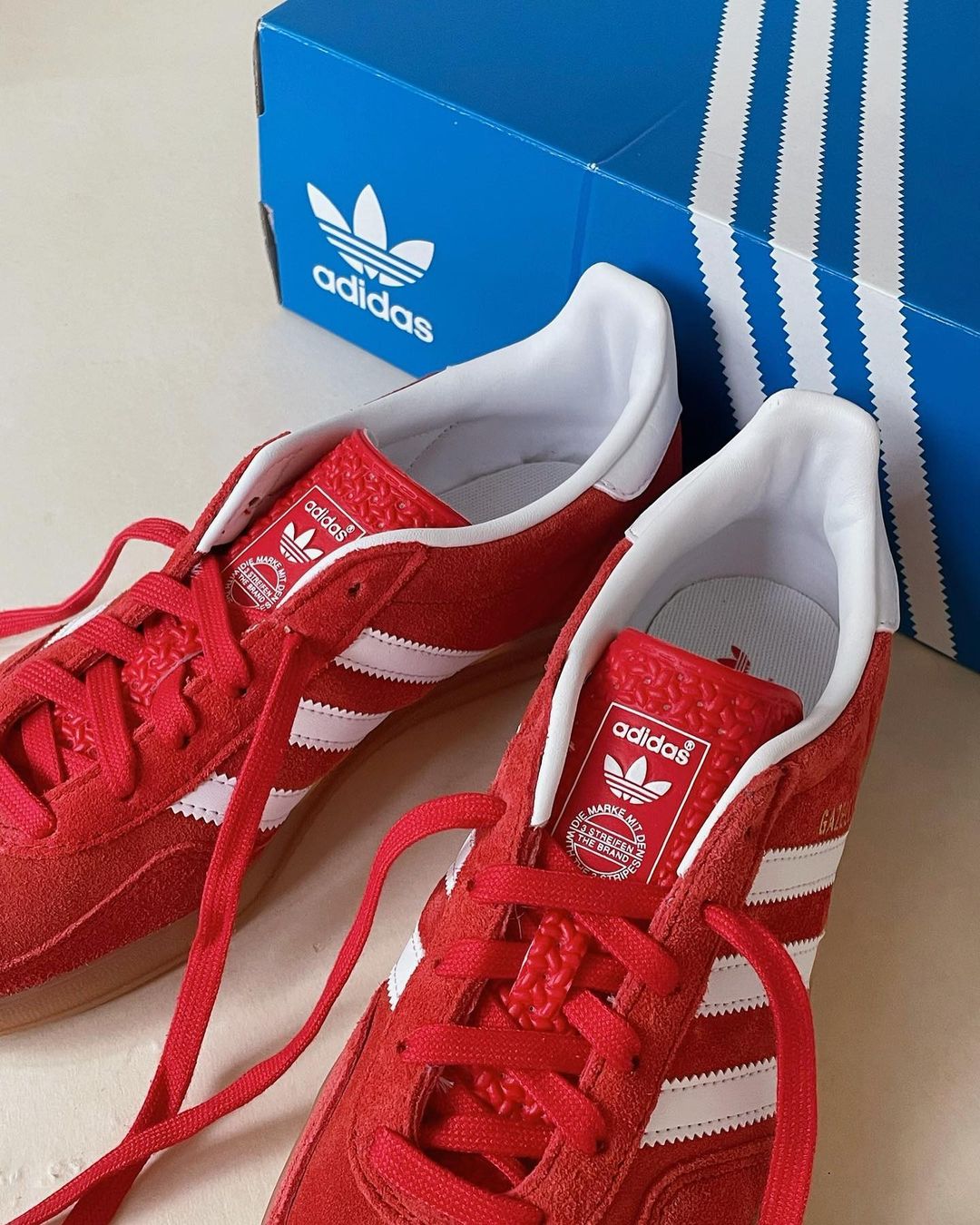 Adidas Gazelle Indoor Scarlet - HADNUS