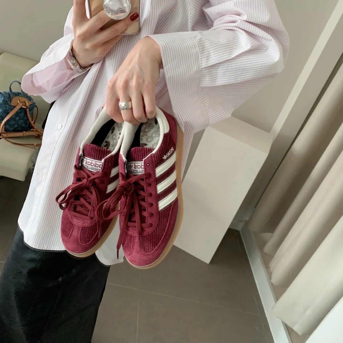 ADIDAS HANDBALL SPEZIAL 焦糖酒紅 - HADNUS