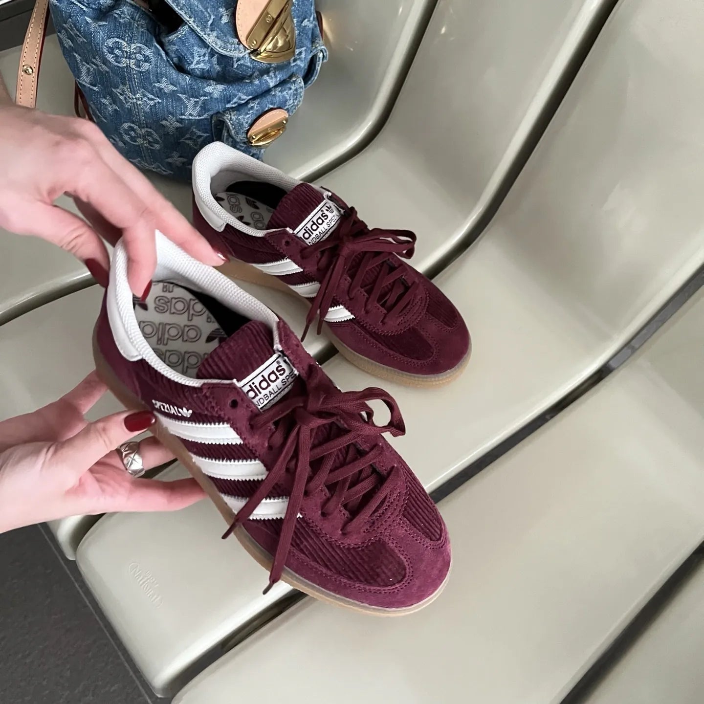 ADIDAS HANDBALL SPEZIAL 焦糖酒紅 - HADNUS