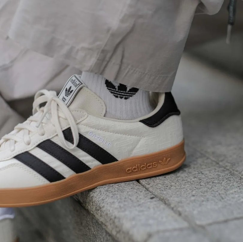 Adidas Originals Gazelle Cream White Gum 太極 - HADNUS