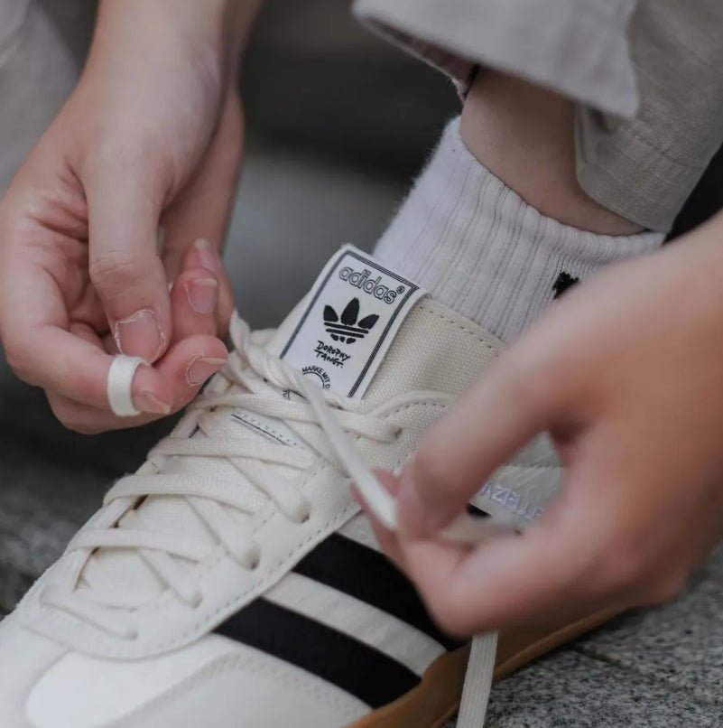 Adidas Originals Gazelle Cream White Gum 太極 - HADNUS